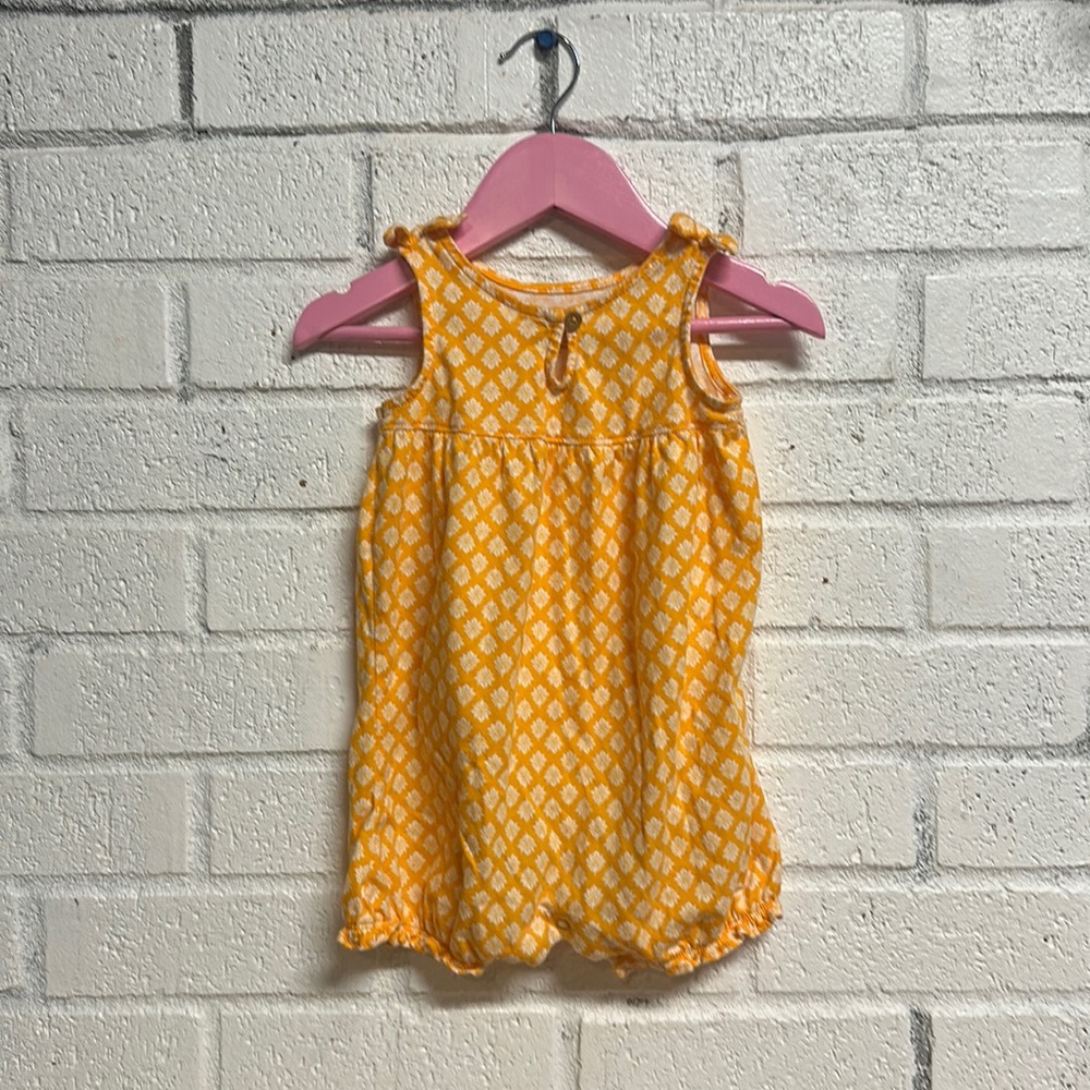 Carter’s orange romper